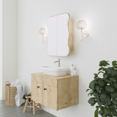 Neostill Dulap de baie, Hanah Home, Day Dream, 12x45x50 cm, Stejar Neostill Dulap de baie, Hanah Home, Day Dream, 12x45x50 cm, Stejar