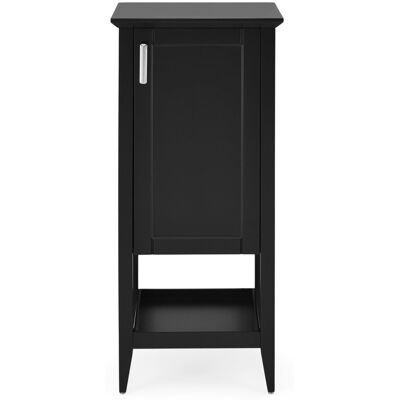 Maison Dulap pentru baie Bastle, 47x40x110 cm, MDF, negru mat Maison Dulap pentru baie Bastle, 47x40x110 cm, MDF, negru mat