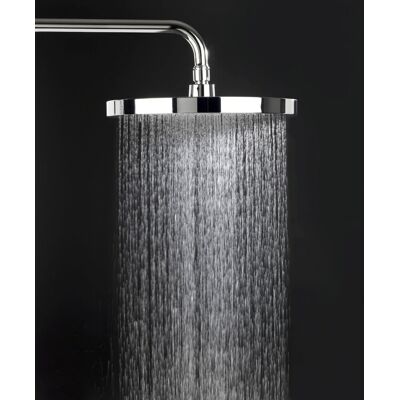 Cap de dus superior, Wenko, Soft Shower, Ø 26 cm, plastic, gri/negru Cap de dus superior, Wenko, Soft Shower, Ø 26 cm, plastic, gri/negru