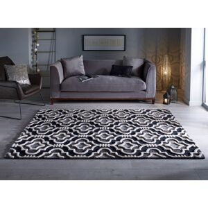 Covor Amira Grey, Flair Rugs, 120 x 170 cm, bumbac, gri Covor Amira Grey, Flair Rugs, 120 x 170 cm, bumbac, gri
