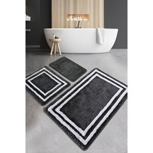 Chilai Home Set covoraș de baie acrilic, L'essentiel Maison, Duplici, Antracit Chilai Home Set covoraș de baie acrilic, L'essentiel Maison, Duplici, Antracit