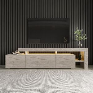 Suport TV Hanah Home Beliz - Travertin - Soluție modernă de depozitare Suport TV Hanah Home Beliz - Travertin - Soluție modernă de depozitare