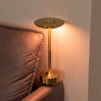 Lampa de masa, Opviq, 414LRC2054, Galben Lampa de masa, Opviq, 414LRC2054, Galben