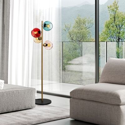 Lampadar, L'essentiel Maison, 521SHN3651, Multicolor / Auriu Lampadar, L'essentiel Maison, 521SHN3651, Multicolor / Auriu