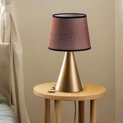 Lampa de masa, Opviq, 892OPV2598, Auriu/Maro Lampa de masa, Opviq, 892OPV2598, Auriu/Maro