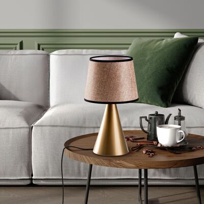 Lampa de masa, Opviq, 892OPV2599, Aur / Bej Lampa de masa, Opviq, 892OPV2599, Aur / Bej