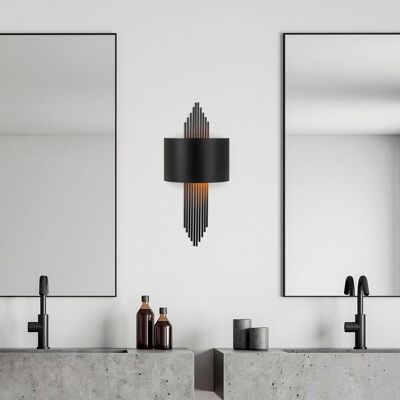 Opviq Model 620 - Lumină de perete neagră - Lumină de perete și tavan Opviq Model 620 - Lumină de perete neagră - Lumină de perete și tavan