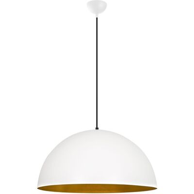 Lustra Sivani MR - 720, Opviq, 60 x 126 cm, 1 x E27, 40W, alb/auriu Lustra Sivani MR - 720, Opviq, 60 x 126 cm, 1 x E27, 40W, alb/auriu