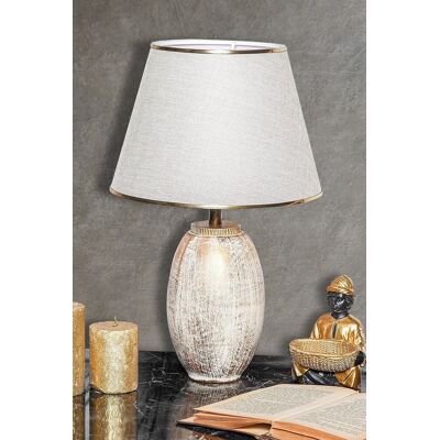 Lampa de masa, Opviq, 687HMY2120, Crem / Aur Lampa de masa, Opviq, 687HMY2120, Crem / Aur