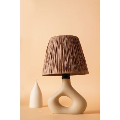 Lampa de masa, Opviq, 687HMY2249, Bej Lampa de masa, Opviq, 687HMY2249, Bej