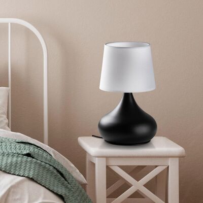 Lampa de masa, Opviq, 892OPV2604, Alb/Negru Lampa de masa, Opviq, 892OPV2604, Alb/Negru