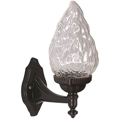 Lampa de Perete Externă Neagră Floriane Garden - Iluminat Grădină Lampa de Perete Externă Neagră Floriane Garden - Iluminat Grădină