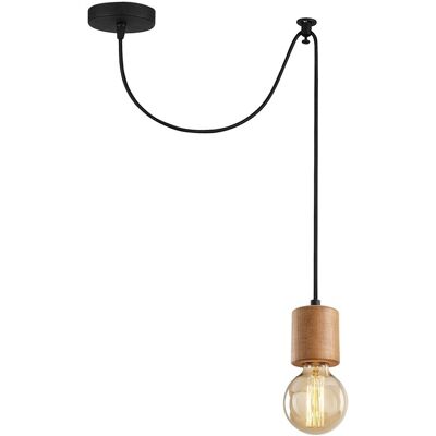 Lustra Xanthos N-858, Noor, 52 x 100 cm, 1 x E27, 100W, negru Lustra Xanthos N-858, Noor, 52 x 100 cm, 1 x E27, 100W, negru