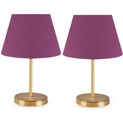Altri Brand - Spring - Mov - Lampa de masă 37 cm Altri Brand - Spring - Mov - Lampa de masă 37 cm