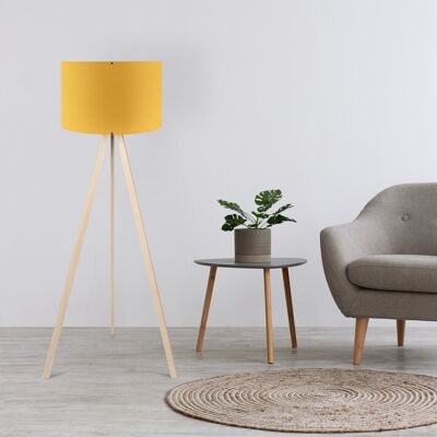 Lampadar, AYD-1566, Insignio, 38 x 140 cm, 1 x E27, 60W, galben/crem Lampadar, AYD-1566, Insignio, 38 x 140 cm, 1 x E27, 60W, galben/crem