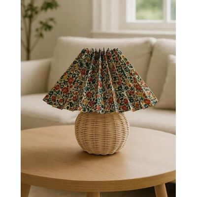 Lampa de masa, Opviq, 751ARL1134, Metal acoperit cu lemn, Multicolor / Bej Lampa de masa, Opviq, 751ARL1134, Metal acoperit cu lemn, Multicolor / Bej