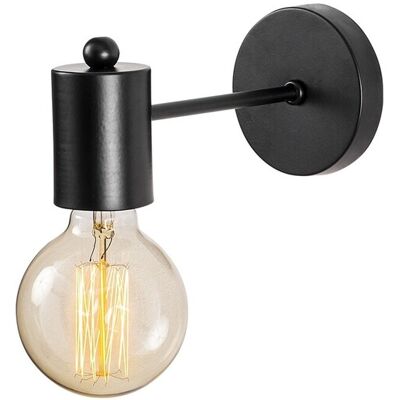Lampa de perete Opviq Hexa, 10x21 cm, E27, 100 W, negru Lampa de perete Opviq Hexa, 10x21 cm, E27, 100 W, negru