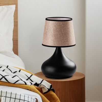 Lampa de masa, Opviq, 892OPV2603, Negru/Bej Lampa de masa, Opviq, 892OPV2603, Negru/Bej
