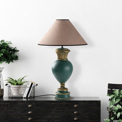 Lampa de masa, Opviq, 897TNL1119, Verde / Maro deschis Lampa de masa, Opviq, 897TNL1119, Verde / Maro deschis