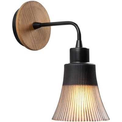 Aplica de perete Foca N-129, Noor, 24 x 28 cm, 1 x E27, 100W, negru Aplica de perete Foca N-129, Noor, 24 x 28 cm, 1 x E27, 100W, negru