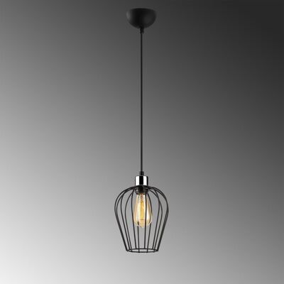 Lustra, Tel - 6676, Opviq, 20 x 116 cm, 1 x E27, 40W, negru Lustra, Tel - 6676, Opviq, 20 x 116 cm, 1 x E27, 40W, negru