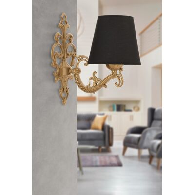 Aplica de perete, Opviq, 390FLH2329, Negru Aplica de perete, Opviq, 390FLH2329, Negru