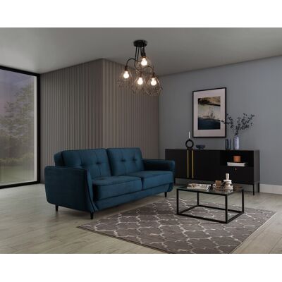 Lustra ELTAP, Bendinni, 60x60x50 cm, 4xE27, 15W, otel, negru Lustra ELTAP, Bendinni, 60x60x50 cm, 4xE27, 15W, otel, negru