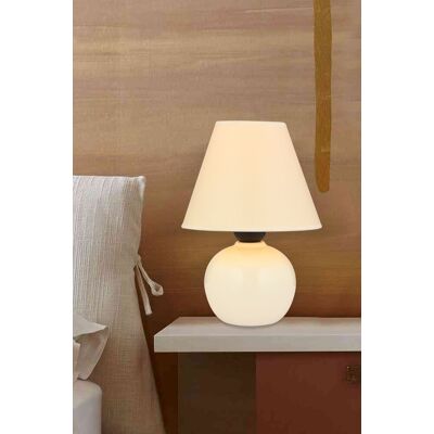 Lampa de masa, Opviq, 433NUV1510, Alb / Crem Lampa de masa, Opviq, 433NUV1510, Alb / Crem