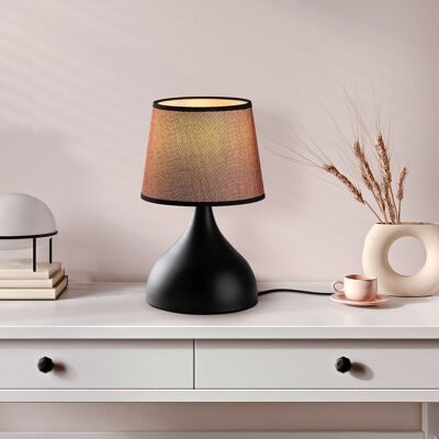 Lampa de masa, Opviq, 892OPV2614, Negru/Maro Lampa de masa, Opviq, 892OPV2614, Negru/Maro