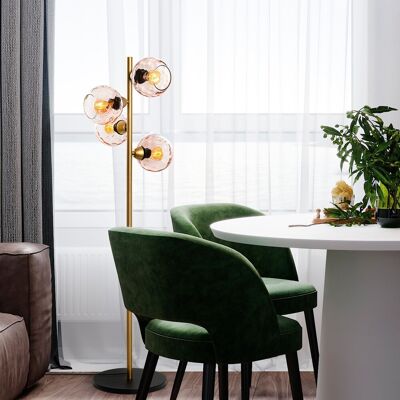 Lampadar, L'essentiel Maison, 521SHN3648, Roz/Auriu Lampadar, L'essentiel Maison, 521SHN3648, Roz/Auriu