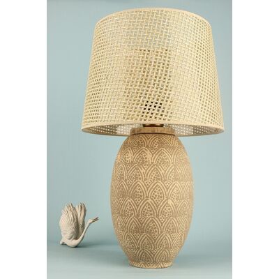 Lampa de masa, Opviq, 687HMY2402, Bej Lampa de masa, Opviq, 687HMY2402, Bej