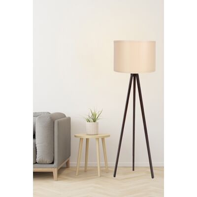 Lampadar, 101, FullHouse, 38 x 145 cm, 1 x E27, 60W, crem/maro Lampadar, 101, FullHouse, 38 x 145 cm, 1 x E27, 60W, crem/maro