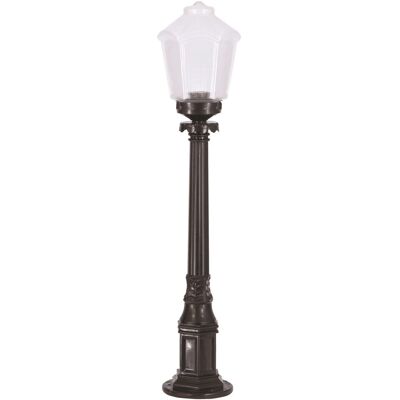 Lampa de podea de exterior Floriane Garden Geertruida Neagră Lampa de podea de exterior Floriane Garden Geertruida Neagră