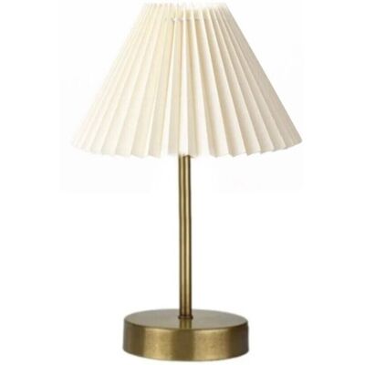 Lampa de masa, Opviq, 751ARL1139, Metal, Aur/Alb Lampa de masa, Opviq, 751ARL1139, Metal, Aur/Alb
