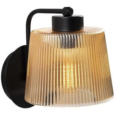 Aplica de perete Kemer N-271, Noor, 19 x 20 cm, 1 x E27, 100W, negru Aplica de perete Kemer N-271, Noor, 19 x 20 cm, 1 x E27, 100W, negru