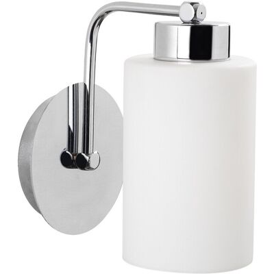 Aplica de perete Balcova N-340, Noor, 19 x 19 cm, 1 x E27, 100W, argintiu Aplica de perete Balcova N-340, Noor, 19 x 19 cm, 1 x E27, 100W, argintiu