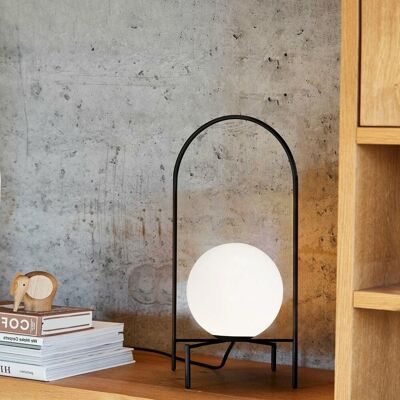 Lampa de masa, Opviq, 780SGN4704, Alb/Negru Lampa de masa, Opviq, 780SGN4704, Alb/Negru