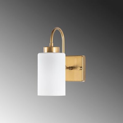 Lampa de Perete Opviq Duzsuz - Metal, Sticlă, E27 - 40W - Turcia - 2 Ani Lampa de Perete Opviq Duzsuz - Metal, Sticlă, E27 - 40W - Turcia - 2 Ani