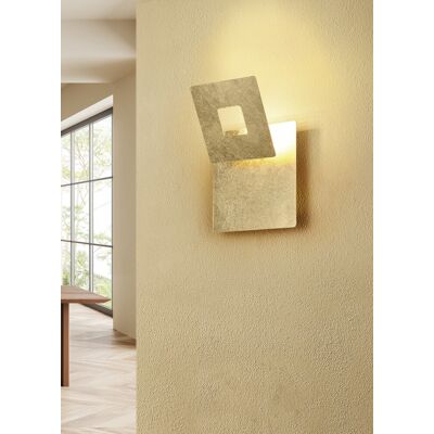 Aplica de perete Leano, TRIO, 18x6.5x18 cm, 6W, 1x SMD, metal, auriu Aplica de perete Leano, TRIO, 18x6.5x18 cm, 6W, 1x SMD, metal, auriu