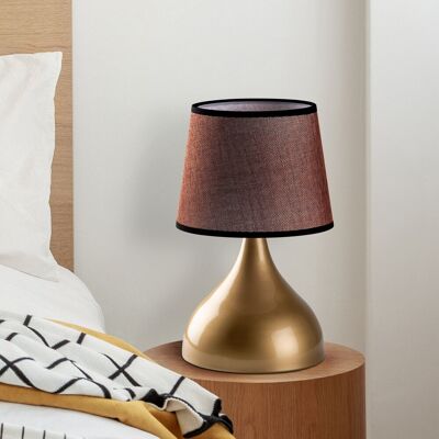 Lampa de masa, Opviq, 892OPV2594, Auriu/Maro Lampa de masa, Opviq, 892OPV2594, Auriu/Maro