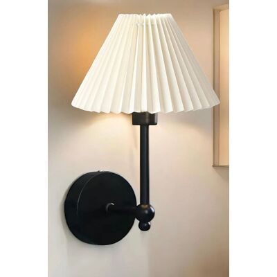 Aplica de perete, Opviq, 751ARL1150, Metal, Alb/Negru Aplica de perete, Opviq, 751ARL1150, Metal, Alb/Negru
