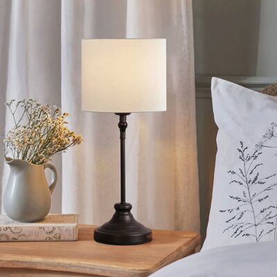 Lampa de masa, Opviq, 780SGN4770, Crem/Negru Lampa de masa, Opviq, 780SGN4770, Crem/Negru