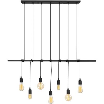 Candelabru Opviq Salkim, 120x180 cm, 7 x E27, 40W, negru Candelabru Opviq Salkim, 120x180 cm, 7 x E27, 40W, negru
