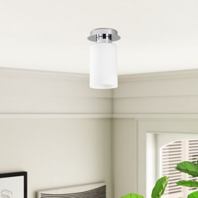 Plafoniera Balcova N-343, Noor, 12 x 20 cm, 1 x E27, 100W, argintiu Plafoniera Balcova N-343, Noor, 12 x 20 cm, 1 x E27, 100W, argintiu