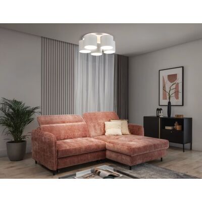 Plafoniera ELTAP, Vespillo, 58x18 cm, 5xE27, 15W, otel/PVC, alb Plafoniera ELTAP, Vespillo, 58x18 cm, 5xE27, 15W, otel/PVC, alb
