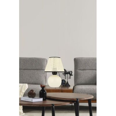 Lampa de masa, Opviq, 433NUV1505, Alb Lampa de masa, Opviq, 433NUV1505, Alb