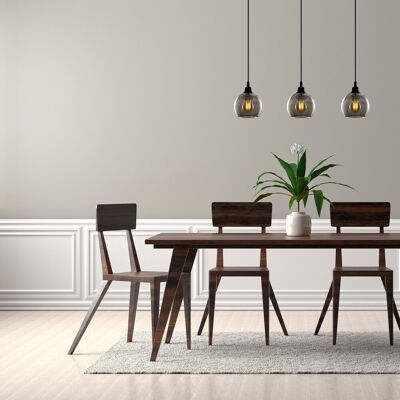Candelabru, Opviq, Smoked - 033, E27, 60 W, metal/sticla Candelabru, Opviq, Smoked - 033, E27, 60 W, metal/sticla