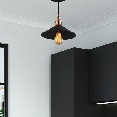 Lustra, Berceste - N-657, Alby, 24 x 31 cm, 1 x E27, 40W, negru Lustra, Berceste - N-657, Alby, 24 x 31 cm, 1 x E27, 40W, negru