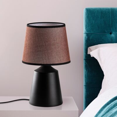 Lampa de masa, Opviq, 892OPV2610, Negru/Maro Lampa de masa, Opviq, 892OPV2610, Negru/Maro