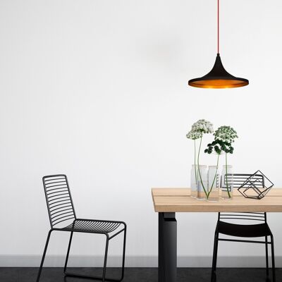 Lampa de plafon Elmas Opviq - Reglabil 35cm Negru Roșu - Iluminat interior Lampa de plafon Elmas Opviq - Reglabil 35cm Negru Roșu - Iluminat interior